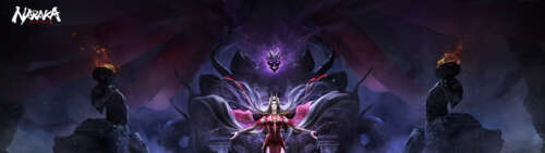 Tajemnicza postać czarownicy, zainspirowana grą wideo Naraka: Bladepoint, charakteryzująca... Dual UHD