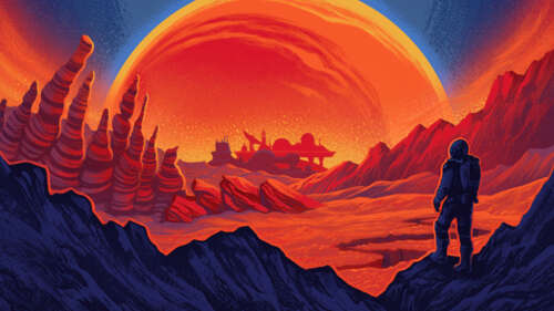 Efektowny, zbliżony kadr przedstawiający astronautę w szczegółowym skafandrze kosmicznym,... 8K