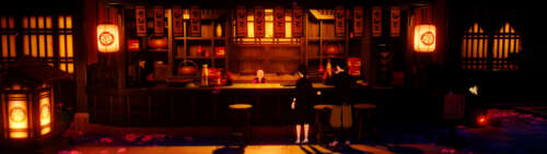 Szczegółowa, cyfrowa ilustracja postaci w stylu anime, otoczonej magicznymi efektami... Dual UHD