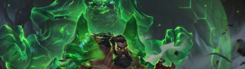 Udyr, Duchowy Wędrowiec ze świata League of Legends, przedstawiony w pierwotnej i... Dual UHD