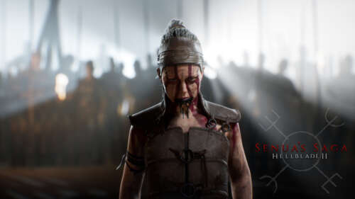 Szczegółowy, filmowy portret Senui, głównej bohaterki gry Senua's Saga: Hellblade... 8K