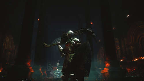 Rycerz z Lothricu, ubrany w ciężką, pokrytą śladami walk zbroję, pochodzący z gry... 8K