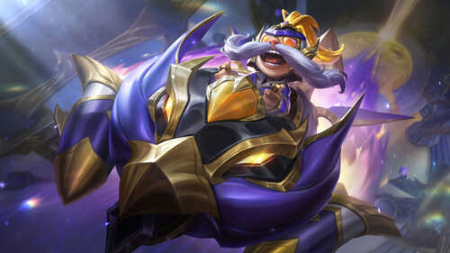 Corki, pilot rasy Yordle ze świata League of Legends, przedstawiony w szczegółowym... 8K