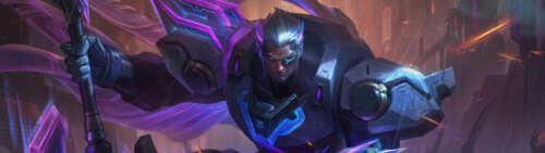 Szczegółowy portret Dariusa z gry League of Legends, przedstawiający go w ciężkiej,... Dual UHD