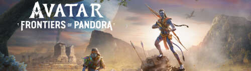 Na’vi, wojownik z lśniącymi, bioluminescencyjnymi znakami na ciele, stoi w bujnej,... Dual UHD