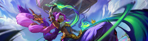 Nilah, bohaterka z gry League of Legends, prezentuje swój niepowtarzalny, związany... Dual UHD