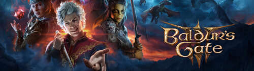 Szczegółowy portret Astariona, postaci z gry wideo Baldur's Gate 3. Dual UHD