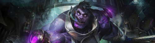 Doktor Mundo, zmutowany bohater z gry League of Legends, prezentuje swoją groźną... Dual UHD