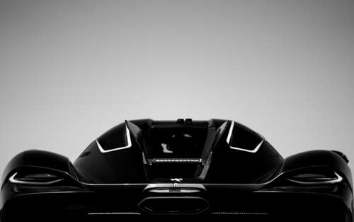 Szczegółowe zdjęcia aerodynamicznego hiperauta Koenigsegg Jesko Absolut. 7680x4800