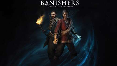 Postacie Red i Antea z gry Banishers: Ghosts Of New Eden stoją w otoczeniu spowitym... 8K