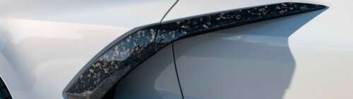 Elegancki i potężny sportowy samochód Chevrolet Corvette C8, prezentujący swoją aerodynamiczną... Dual UHD