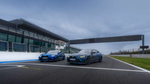 BMW M4 CS Edition w specjalnym malowaniu i kolorystyce nawiązującej do zespołu wyścigowego...