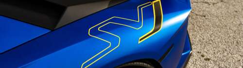 Elegancki i potężny Lamborghini Aventador SVJ, charakteryzujący się charakterystyczną,... Dual UHD