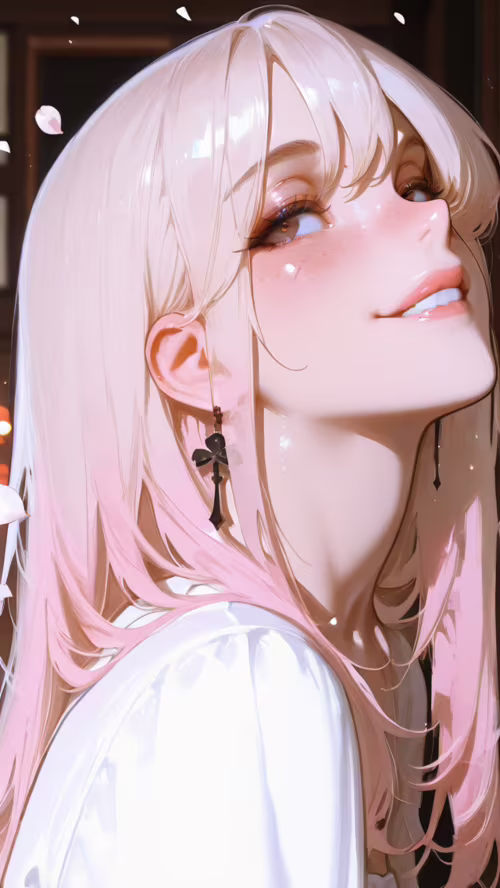 Cyfrowe przedstawienie Neopolitan z serii RWBY – młodej kobiety o włosach, z których... Apple iPhone 5s