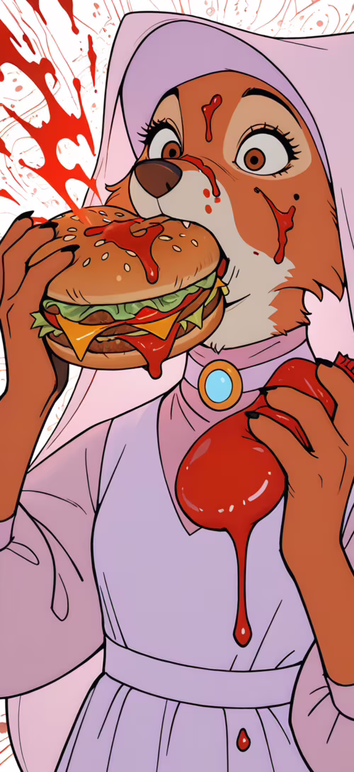 Na ilustracji widnieje Marian, lisica z filmu „Robin Hood” produkcji Disneya. Na... Motorola G7 Power