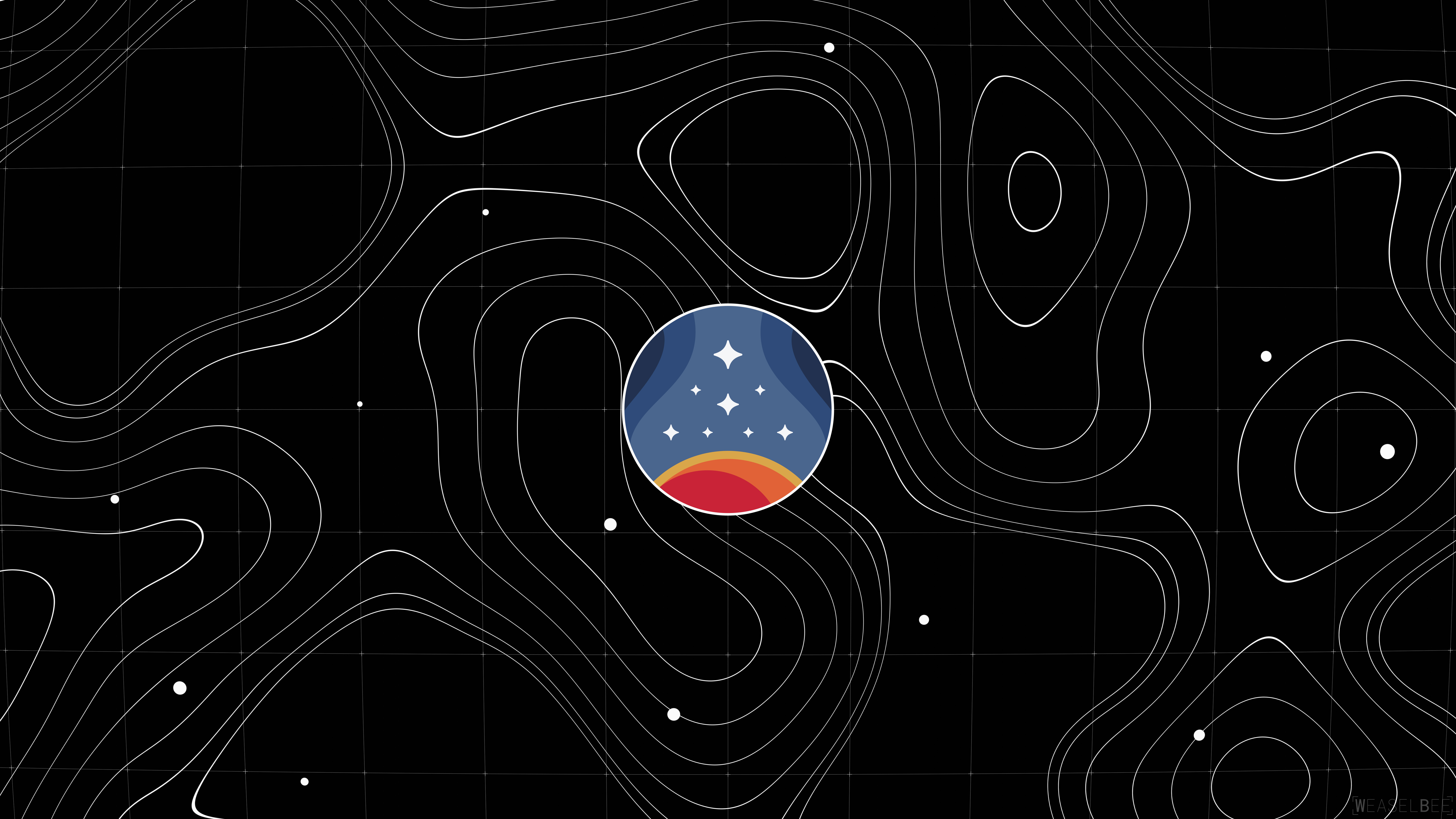 Minimalistyczna, ciemna ilustracja w stylu science fiction przedstawiająca sylwetkę astronauty w głębokiej przestrzeni kosmicznej, z wykorzystaniem kontrastowych odcieni czerni i ciemnych barw, zoptymalizowana do wyświetlania na ekranach OLED.