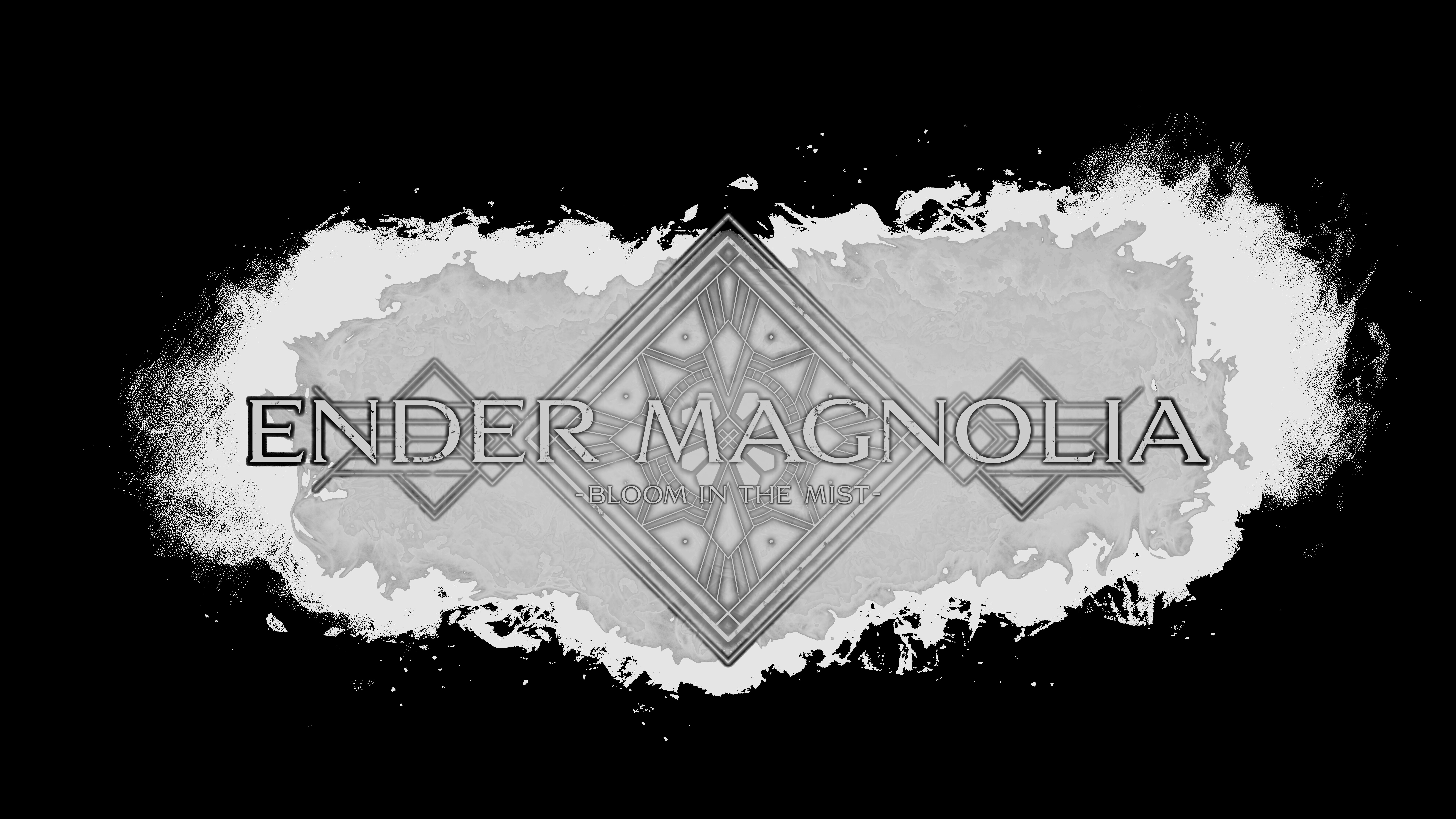 Oficjalne logo gry wideo „Ender Magnolia: Bloom In The Mist”.