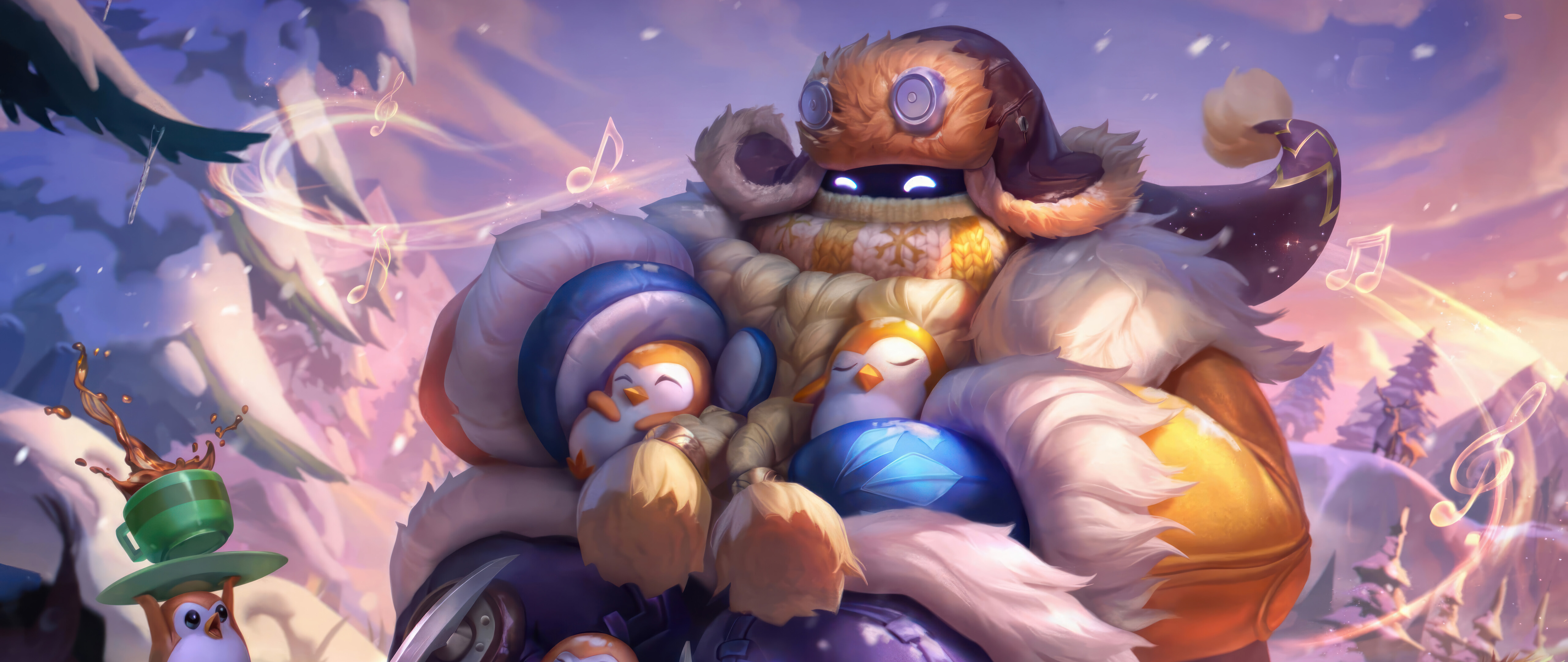 Bard, bohater z gry League of Legends, posługujący się kosmiczną magią i niebiańskimi dzwonami.